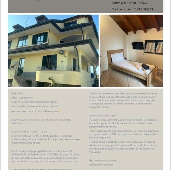 פנסיון Affittacamere Karma