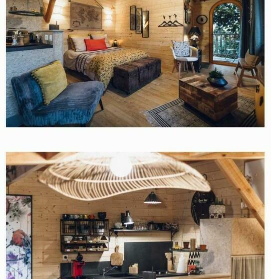 Пансион La Cabane Du Bon Chemin ,spa