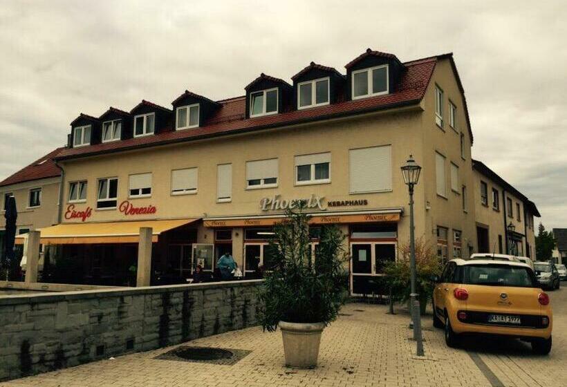 ペンション 1 Zimmer  Bruchsal/forst 2 Personen