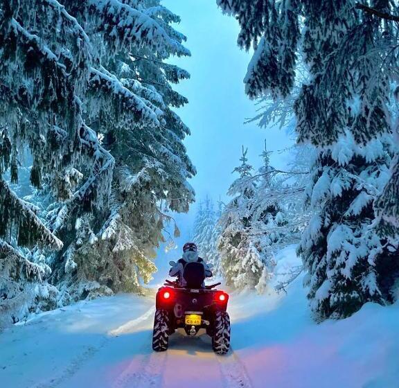 Пансион Conacul Vanatorului Borlova Muntele Mic Enduro Base