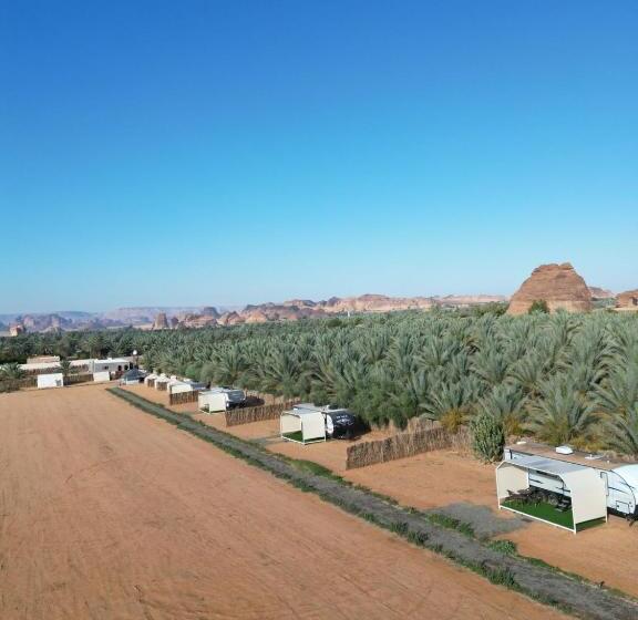 호스텔 منتجع واحة الفريد للايواء السياحي بمدينة العلا