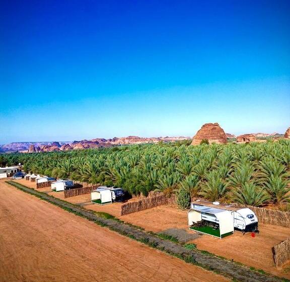 호스텔 منتجع واحة الفريد للايواء السياحي بمدينة العلا