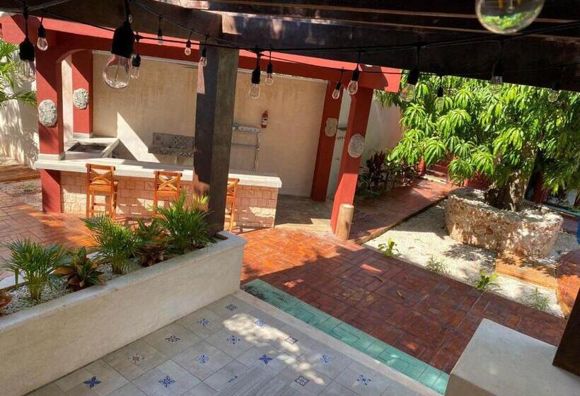 پانسیون Habitacion Tizic En Casa Nicte Há