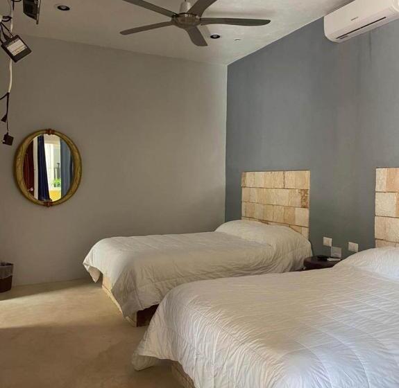 پانسیون Habitacion Tizic En Casa Nicte Há