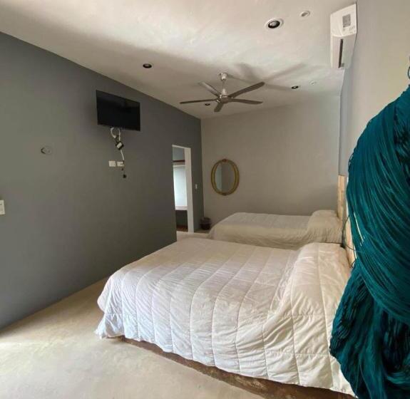 پانسیون Habitacion Tizic En Casa Nicte Há