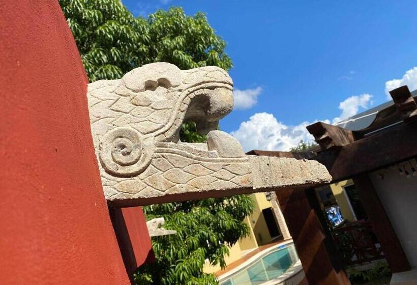 پانسیون Habitacion Tizic En Casa Nicte Há