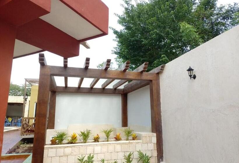 پانسیون Habitacion Tizic En Casa Nicte Há