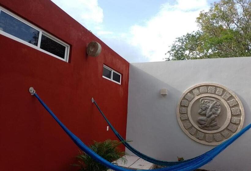 پانسیون Habitacion Tizic En Casa Nicte Há