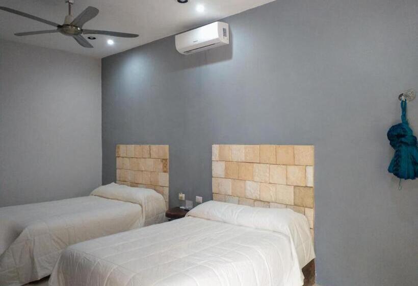 پانسیون Habitacion Tizic En Casa Nicte Há