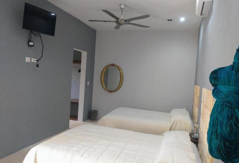 پانسیون Habitacion Tizic En Casa Nicte Há