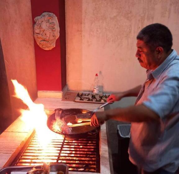 پانسیون Habitacion Tizic En Casa Nicte Há