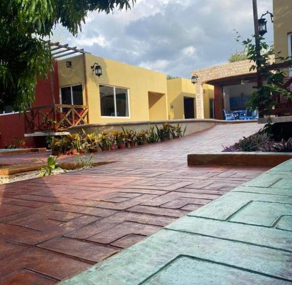 پانسیون Habitacion Tizic En Casa Nicte Há