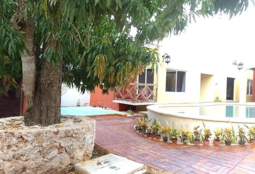 پانسیون Habitacion Tizic En Casa Nicte Há