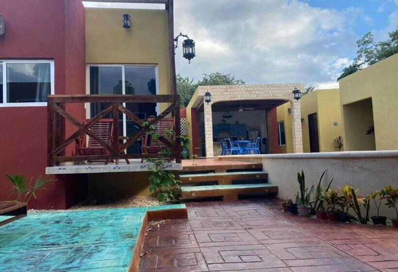 پانسیون Habitacion Tizic En Casa Nicte Há