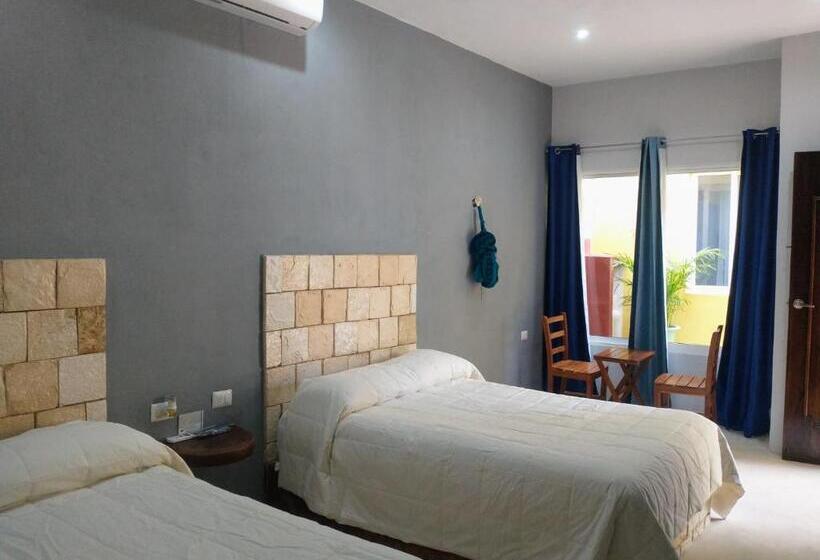 پانسیون Habitacion Tizic En Casa Nicte Há