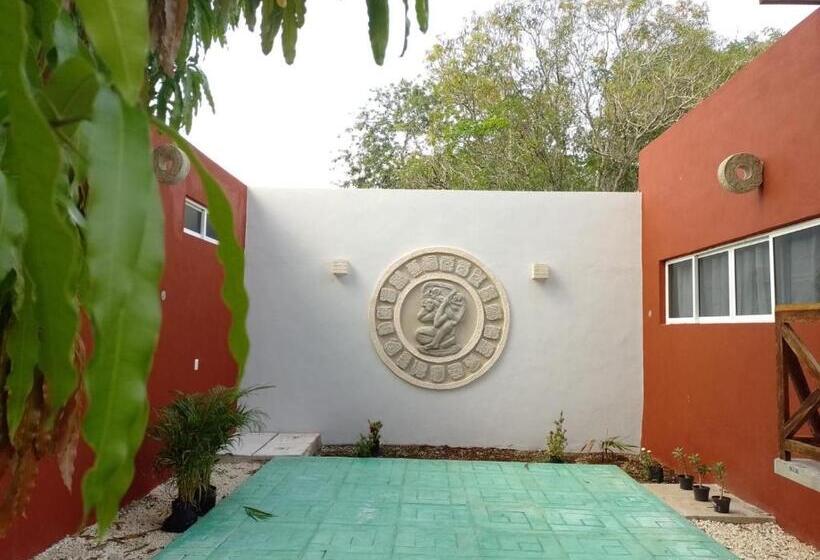 پانسیون Habitacion Tizic En Casa Nicte Há