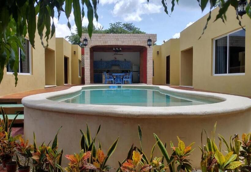 پانسیون Habitacion Tizic En Casa Nicte Há