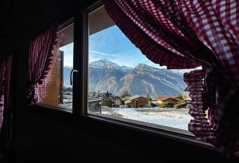 Bed and Breakfast Résidence Spa Les Louettes 4 étoiles à Sapinhaut Canton Du Valais