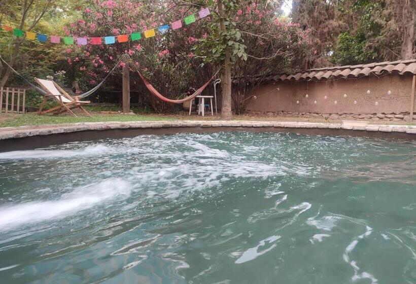 צימר Alojamiento Tranquilo Con Hermoso Jardín, Cercano A Viña Concha Y Toro