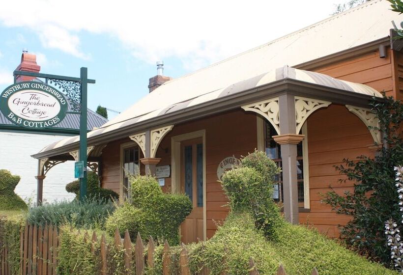مبيت وإفطار Westbury Gingerbread Cottages
