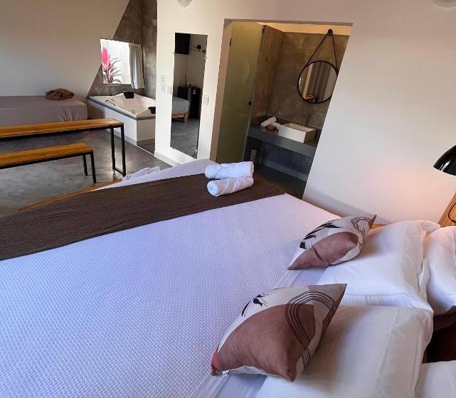 旅馆 Quattuor Cabanas. Privacidade E Conforto Com Hidromassagem