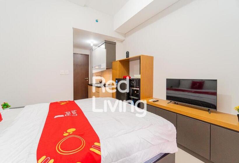 호텔 Redliving Apartemen Transpark Juanda Icha Rooms Tower Jade With Netflix