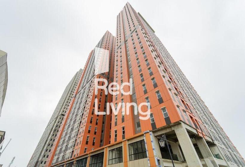 호텔 Redliving Apartemen Transpark Juanda Icha Rooms Tower Jade With Netflix