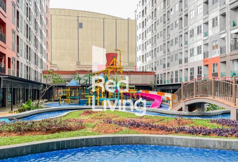 هتل Redliving Apartemen Transpark Juanda   Icha Rooms Tower Jade With Netflix