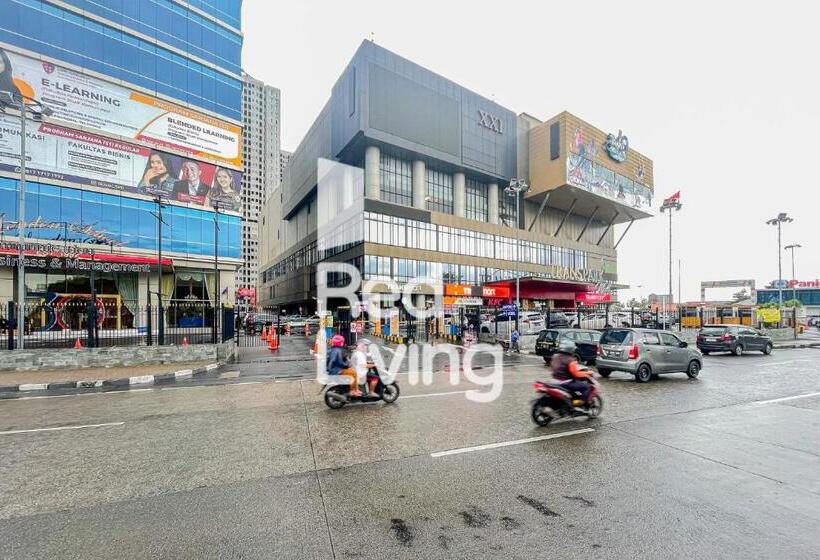 호텔 Redliving Apartemen Transpark Juanda Icha Rooms Tower Jade With Netflix