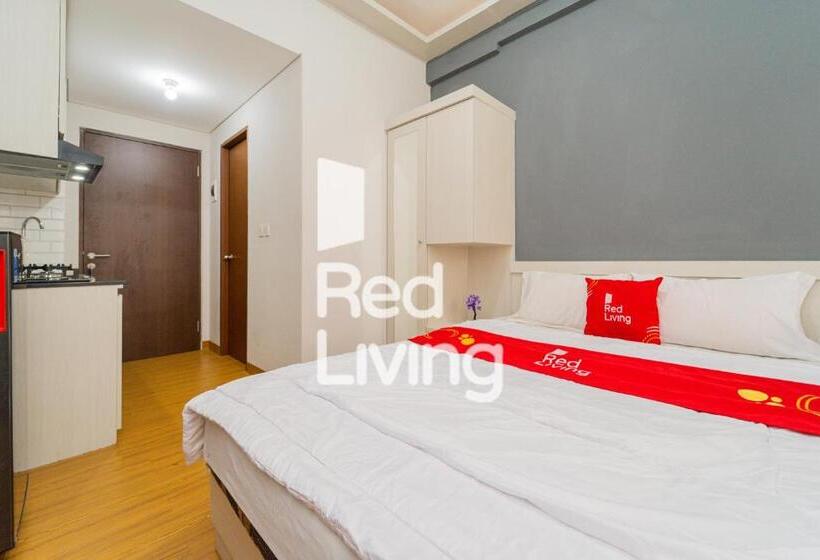 호텔 Redliving Apartemen Transpark Juanda Icha Rooms Tower Jade With Netflix