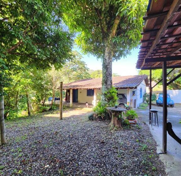 بنسيون Hospedaria E Camping Quintal Do Mundo