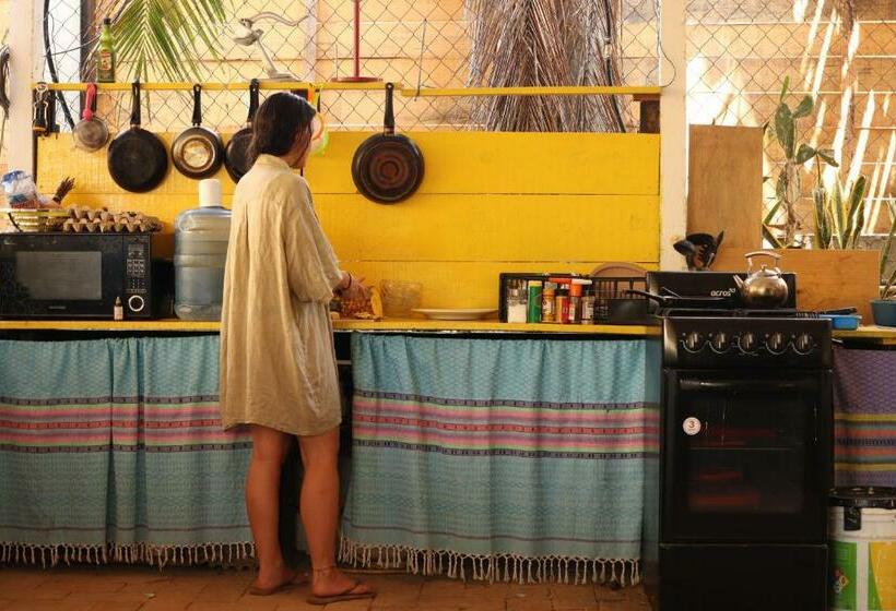 פנסיון Maracuyá Hostal Zipolite   Coworking Space