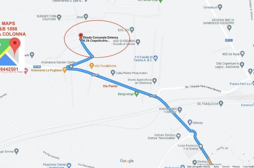 B&b 1898   Villa Colonna