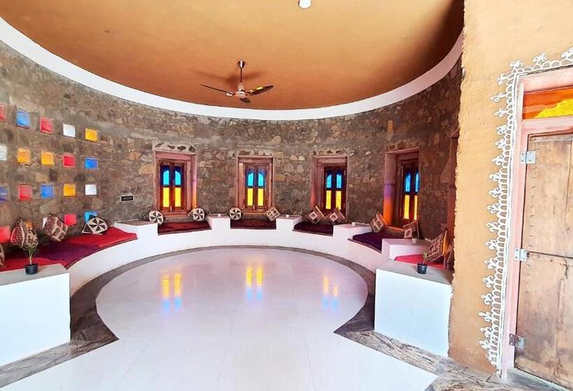 בית מלון כפרי Sariska Kasba A Village Resort