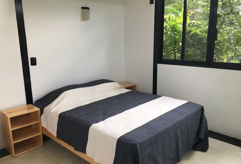 펜션 Bungalow Doble Con Vista Parcial Al Mar, Cocina Completa