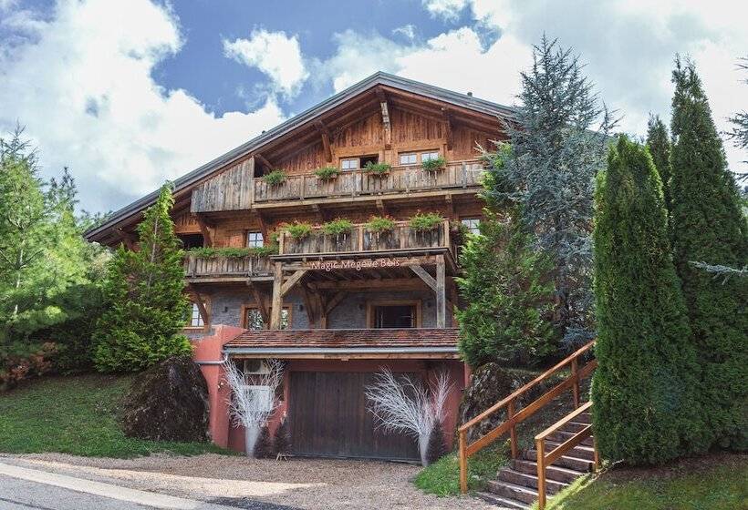 בית מלון כפרי Magic Megève Bois