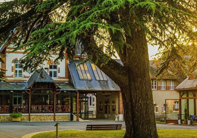 בית מלון כפרי Restaurant Domaine De La Grande Garenne