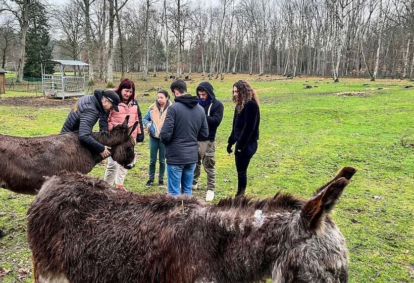 בית מלון כפרי Restaurant Domaine De La Grande Garenne
