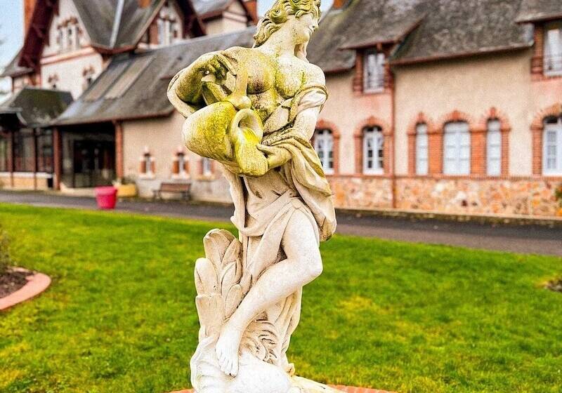 בית מלון כפרי Restaurant Domaine De La Grande Garenne