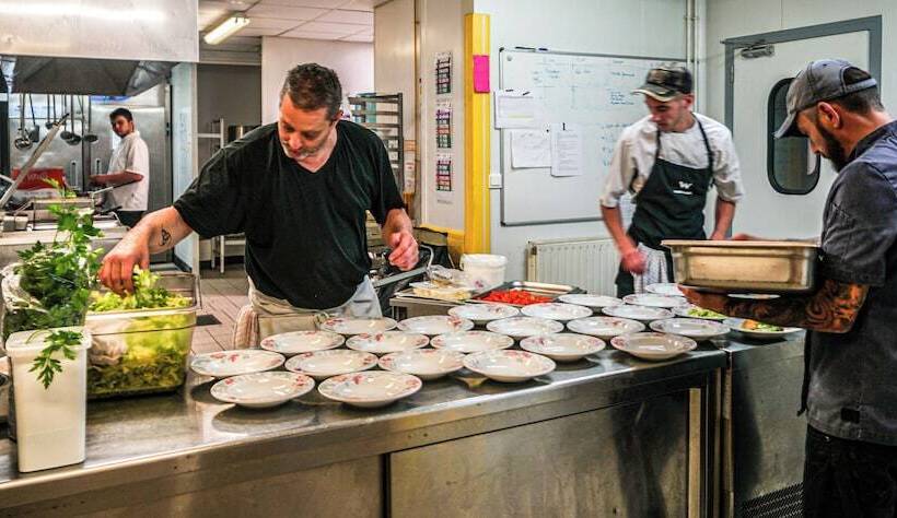 בית מלון כפרי Restaurant Domaine De La Grande Garenne