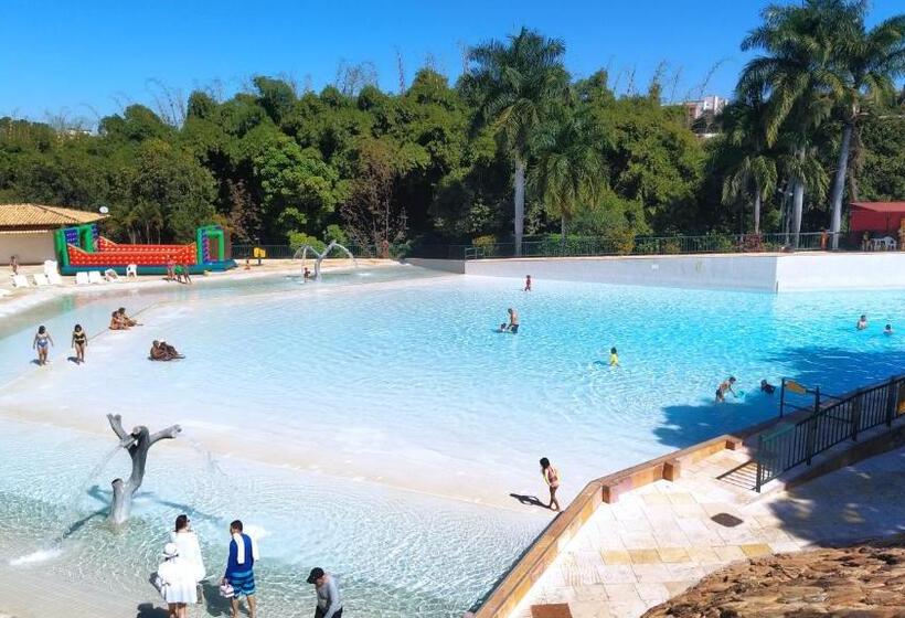 فندق Spazzio Diroma Acqua E Splash Caldas Novas, Gratis Park