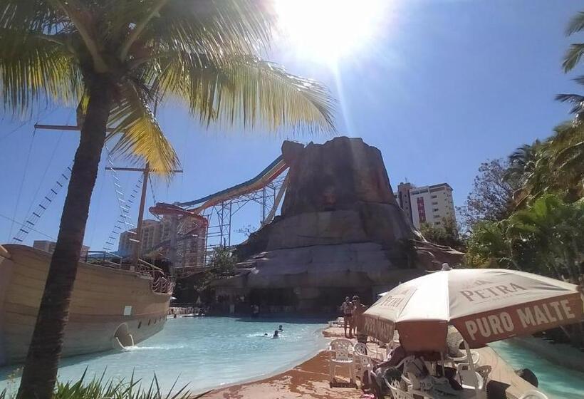 فندق Spazzio Diroma Acqua E Splash Caldas Novas, Gratis Park