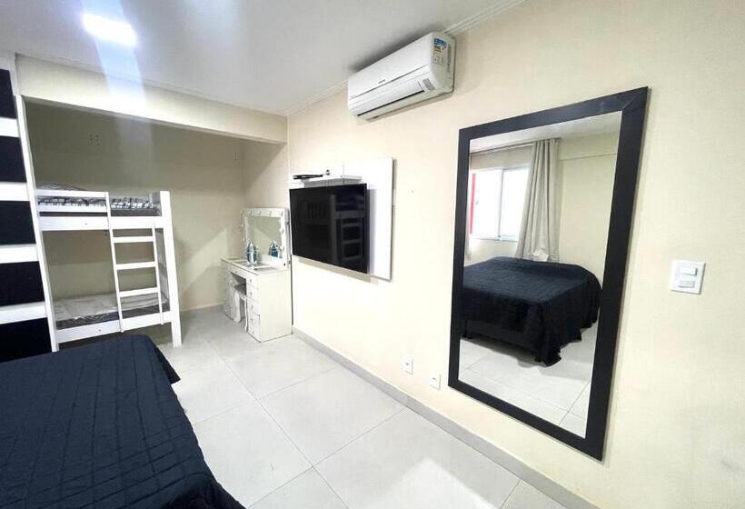 هتل Cobertura Luxo Com Jacuzzi Orla Praia Grande