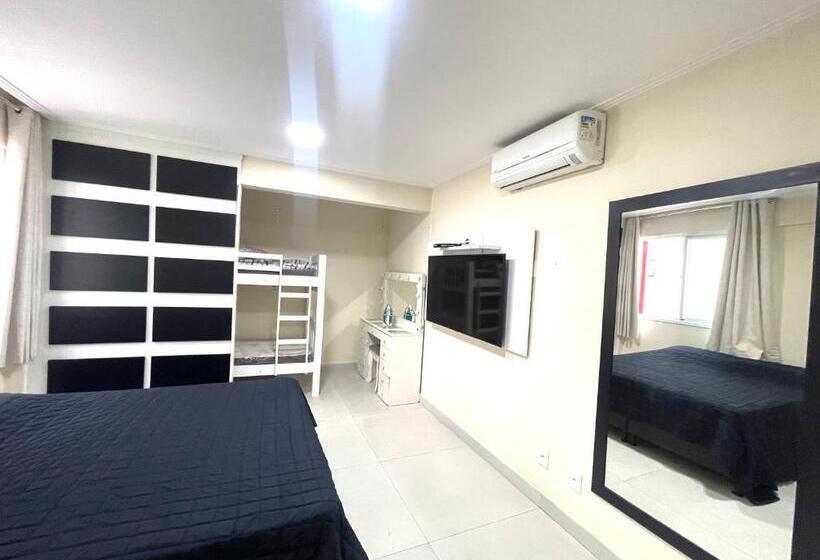 هتل Cobertura Luxo Com Jacuzzi Orla Praia Grande