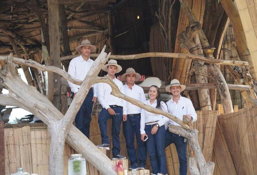 בית מלון כפרי Bethel Lozana Guatape