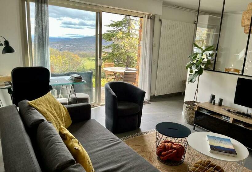 Пансион Chez Isa, Loft 55m2, Jardin, Vue, Parking, Entrée Autonome