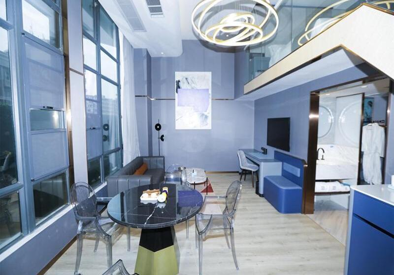 Lanou Hotel Nanchang Tengwang Pavilion Bayi Metro Station