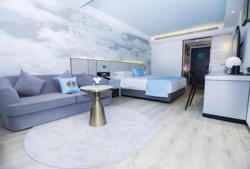 Lanou Hotel Nanchang Tengwang Pavilion Bayi Metro Station