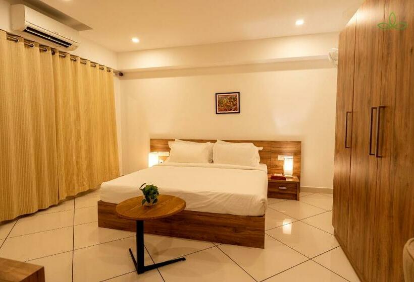 בית מלון כפרי Tea Tree Suites Manipal