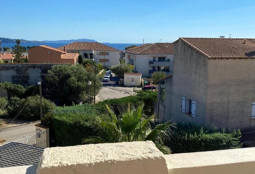 צימר Charmante Chambre Avec Vue Mer